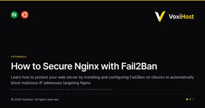 How to Secure Nginx with Fail2Ban