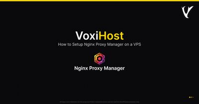 How to Setup Nginx Proxy Manager on a VPS
