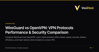 WireGuard vs OpenVPN: VPN Protocols Performance & Security Comparison