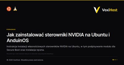 Jak zainstalować sterowniki NVIDIA na Ubuntu i AnduinOS