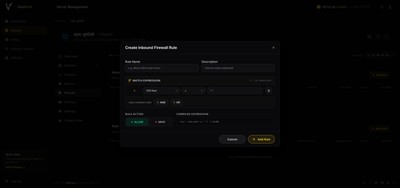 Inbound Rules Step 2