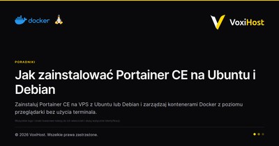 Jak zainstalować Portainer CE na Ubuntu i Debian