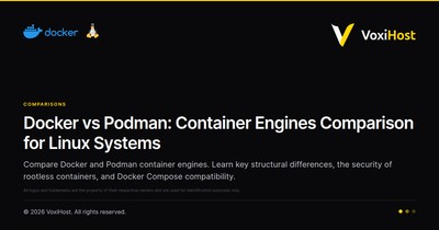 Docker vs Podman: Container Engines Comparison for Linux Systems