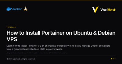 How to Install Portainer on Ubuntu & Debian VPS