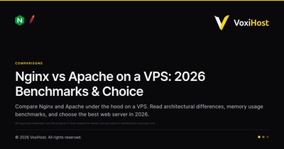 Nginx vs Apache on a VPS: 2026 Benchmarks & Choice