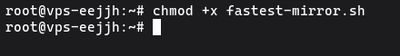 Process of making the script executable