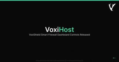 VoxiShield Smart Firewall Dashboard Controls Released