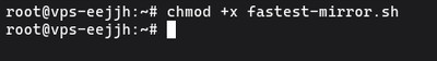 Process of making the script executable