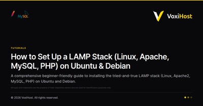 How to Set Up a LAMP Stack (Linux, Apache, MySQL, PHP) on Ubuntu & Debian