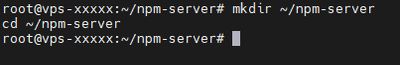 Tworzenie katalogu npm