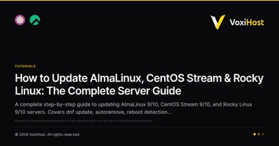 How to Update AlmaLinux, CentOS Stream & Rocky Linux: The Complete Server Guide