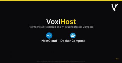 How to Install Nextcloud on a VPS using Docker Compose