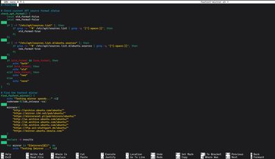 Process of creating the script