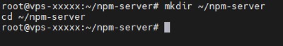 Tworzenie katalogu npm