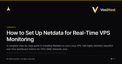 How to Set Up Netdata for Real-Time VPS Monitoring